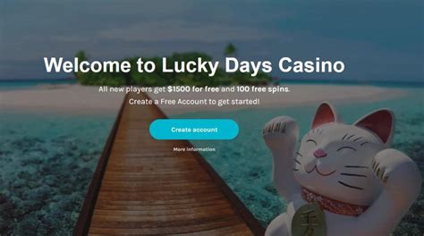 Lucky days casino Colombia